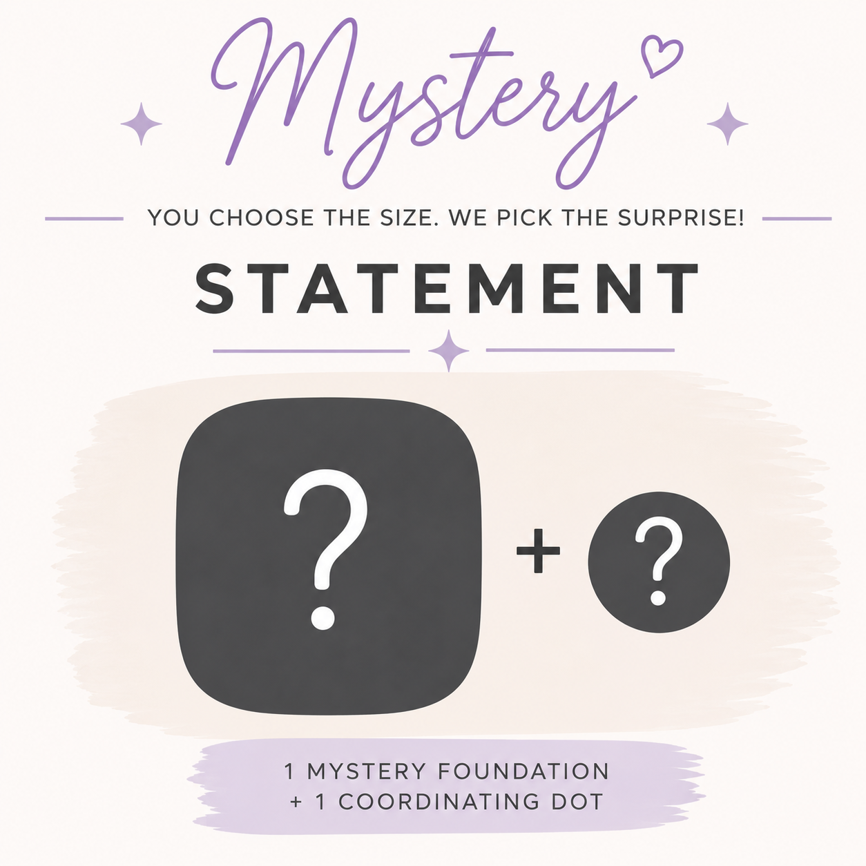 Mystery Foundation & Dot Special