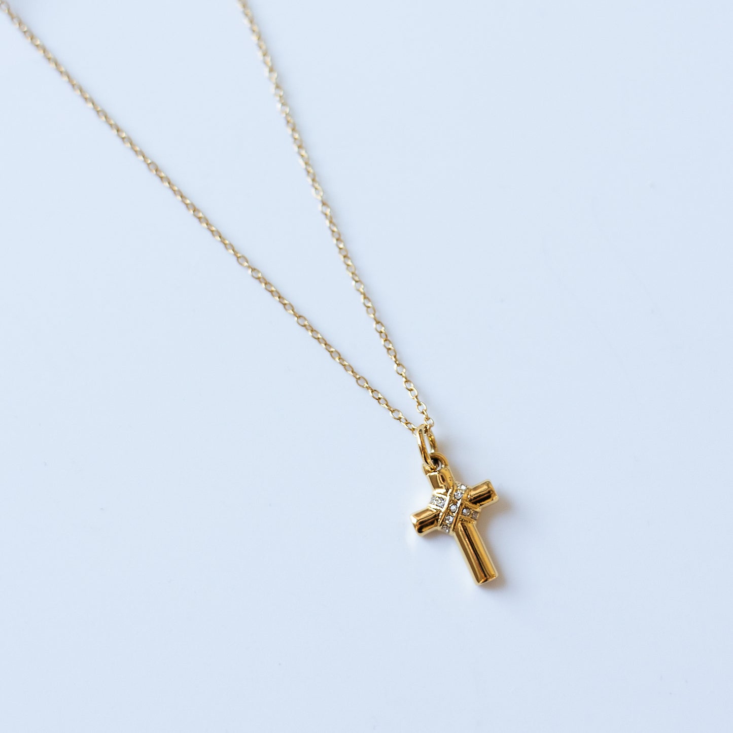 Rope Cross Charm