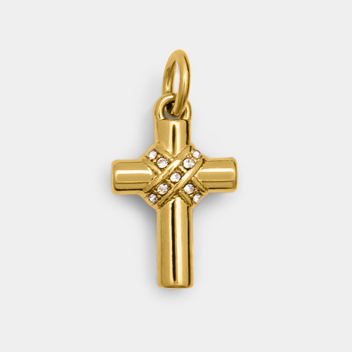 Rope Cross Charm
