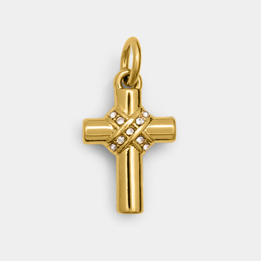 Rope Cross Charm