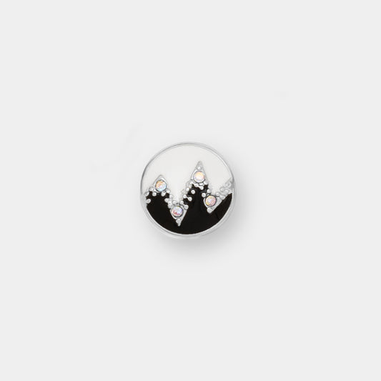 Black-White Zig Zag Dotlet