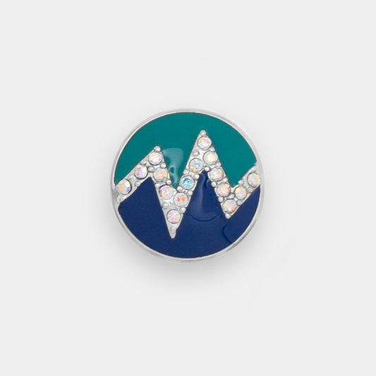 Blue-Teal Zig Zag Original