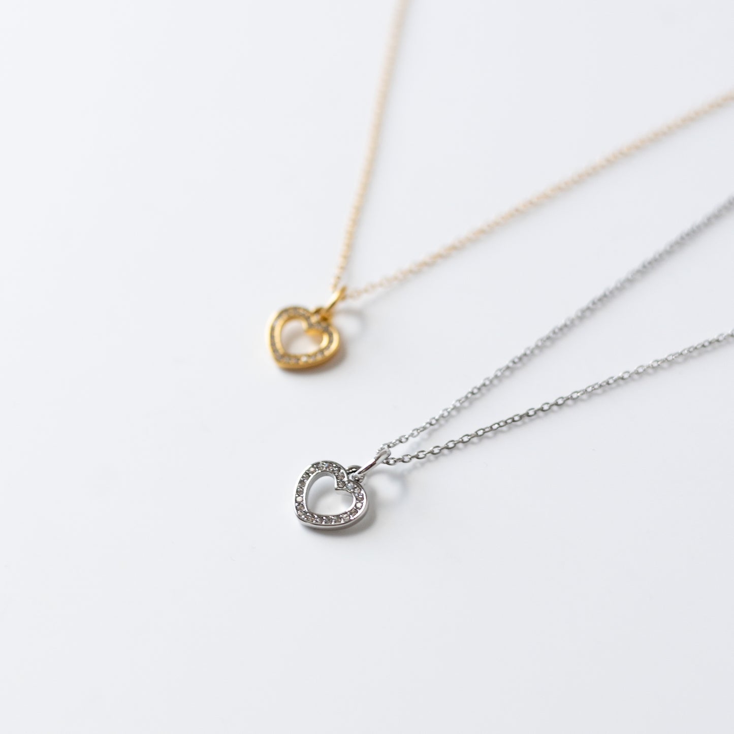 Glitter Heart Charm
