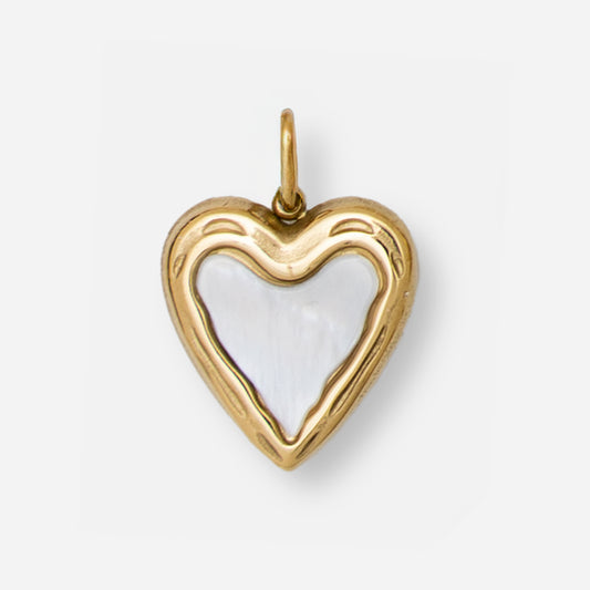 Flat Heart Charm
