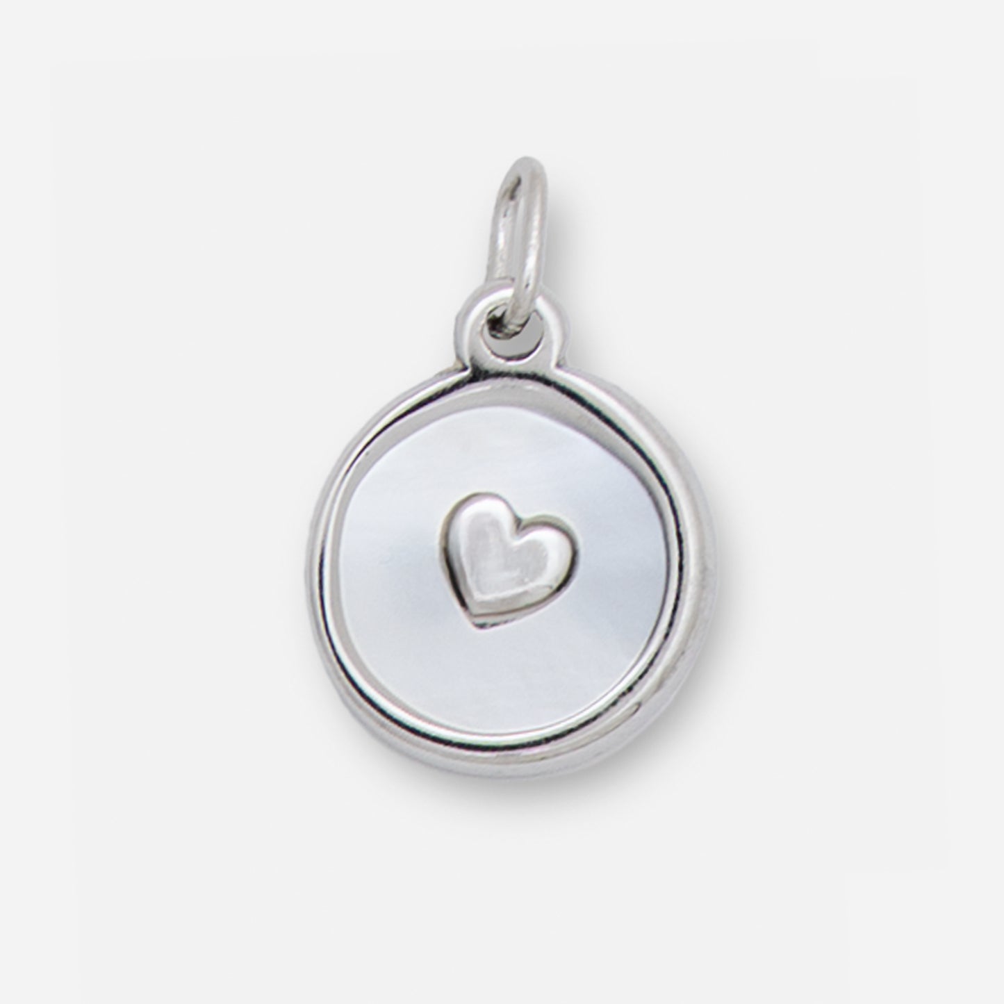 Disc Heart Charm