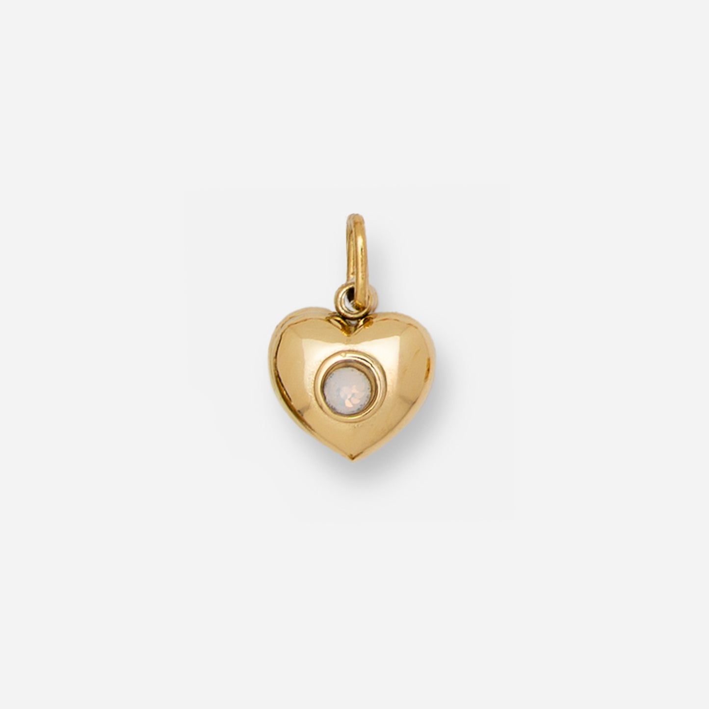 Ditsy Heart Charm