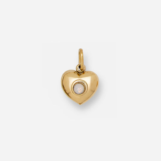 Ditsy Heart Charm