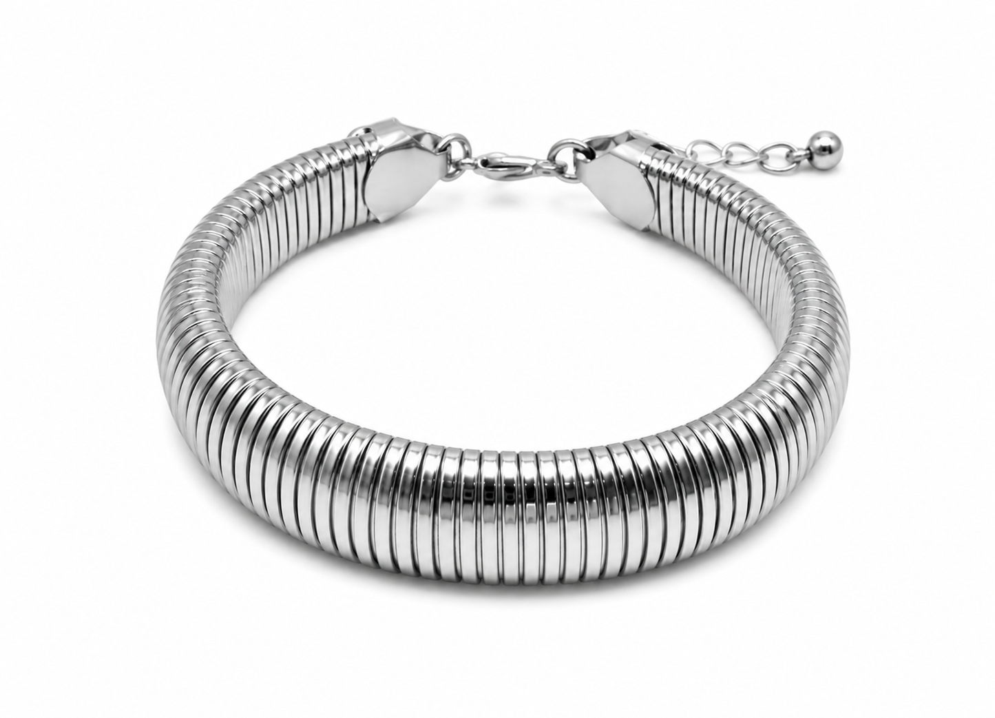 Wide Snake Bracelet