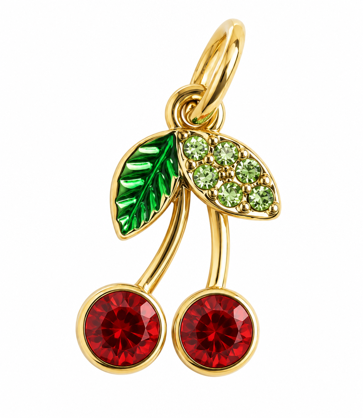 Crystal Cherry Charm
