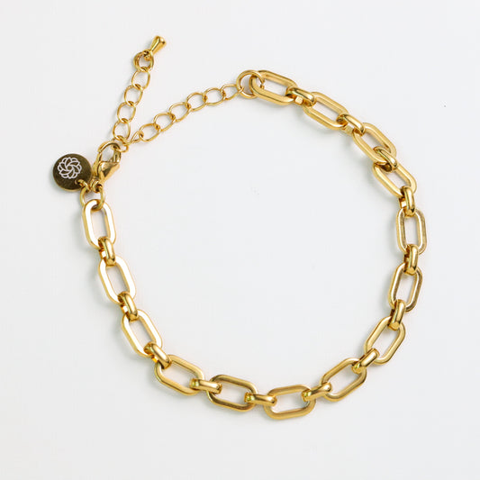 Arlo Link Bracelet - Gold