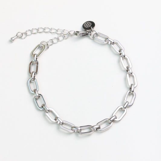 Arlo Link Bracelet - Silver