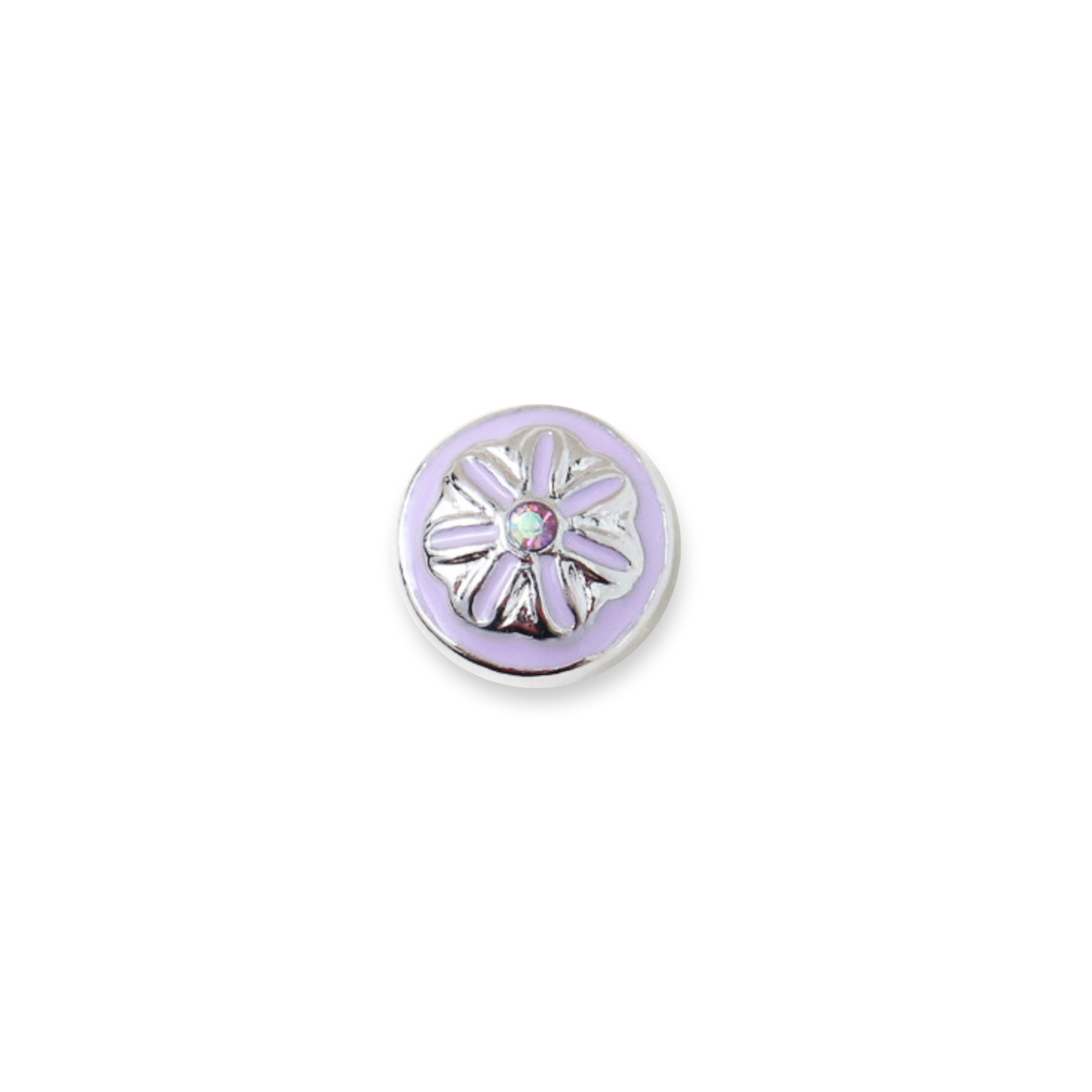 Violet Floral Dotlet