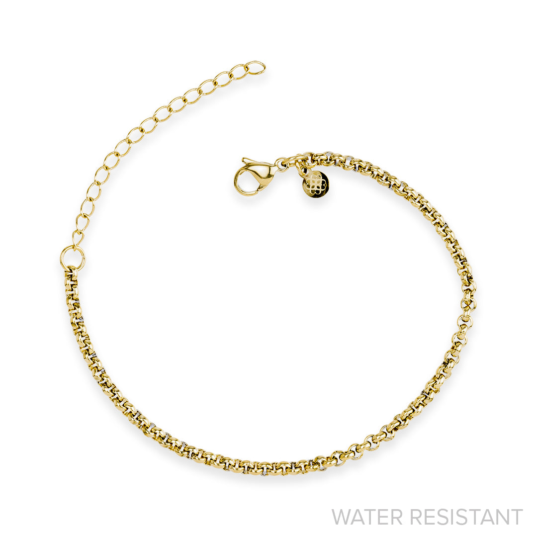 Heavy Rolo Chain Bracelet (WR)