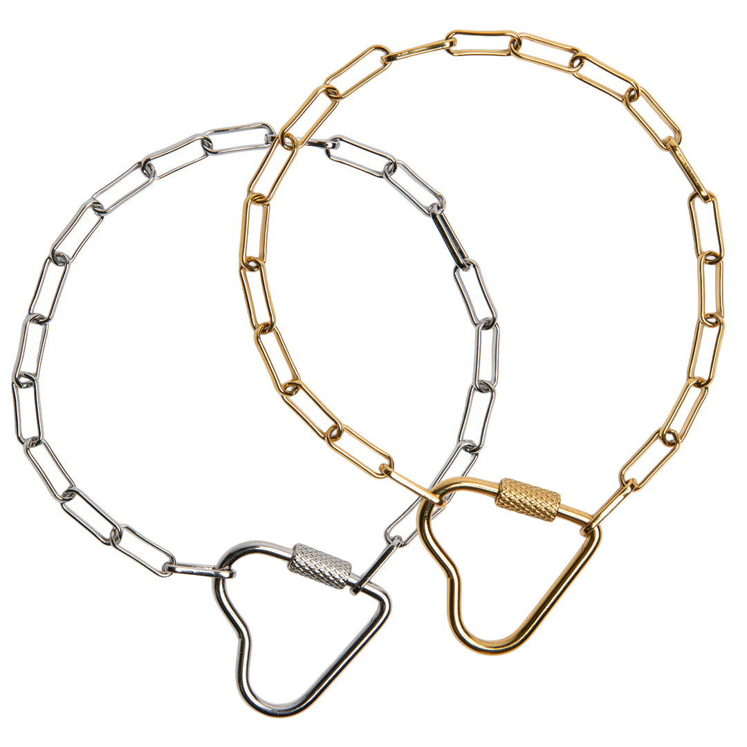 Heart Carabiner Bracelet