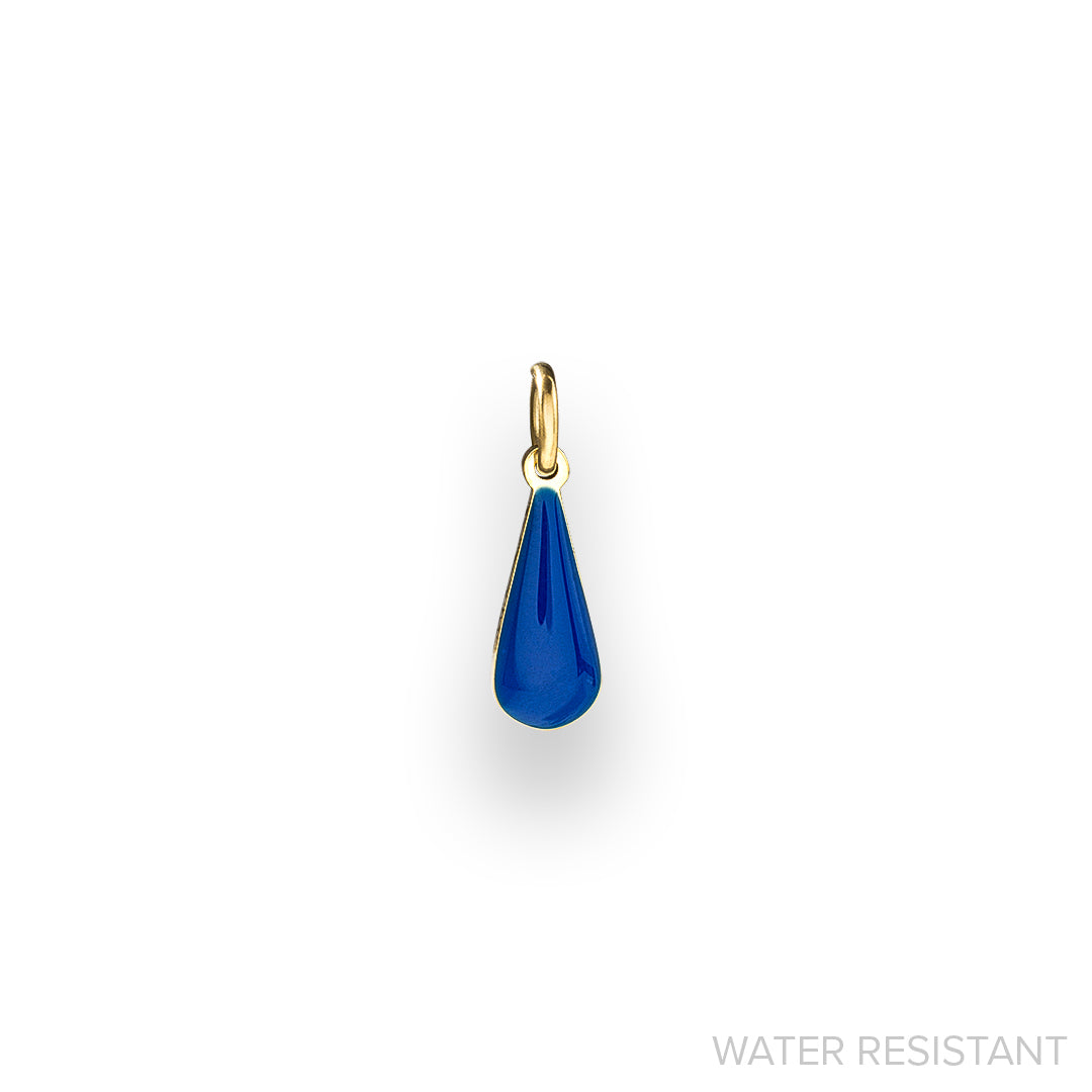 Enamel Teardrop Charm (WR)