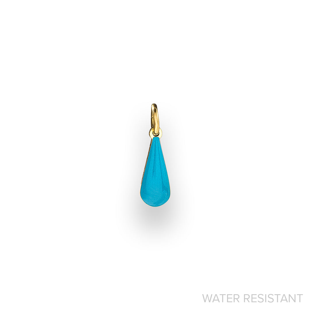 Enamel Teardrop Charm (WR)