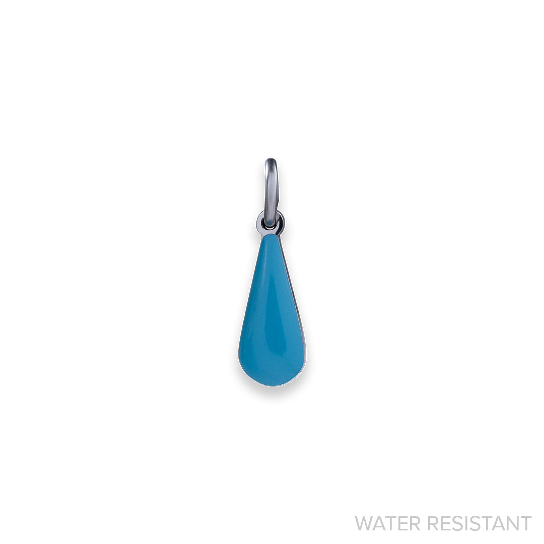 Enamel Teardrop Charm (WR)