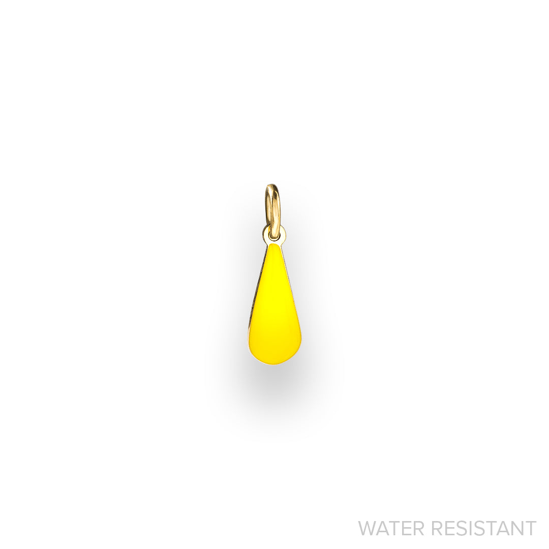 Enamel Teardrop Charm (WR)