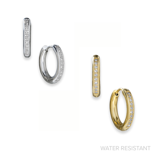 Small Diamondette Hoops (WR)