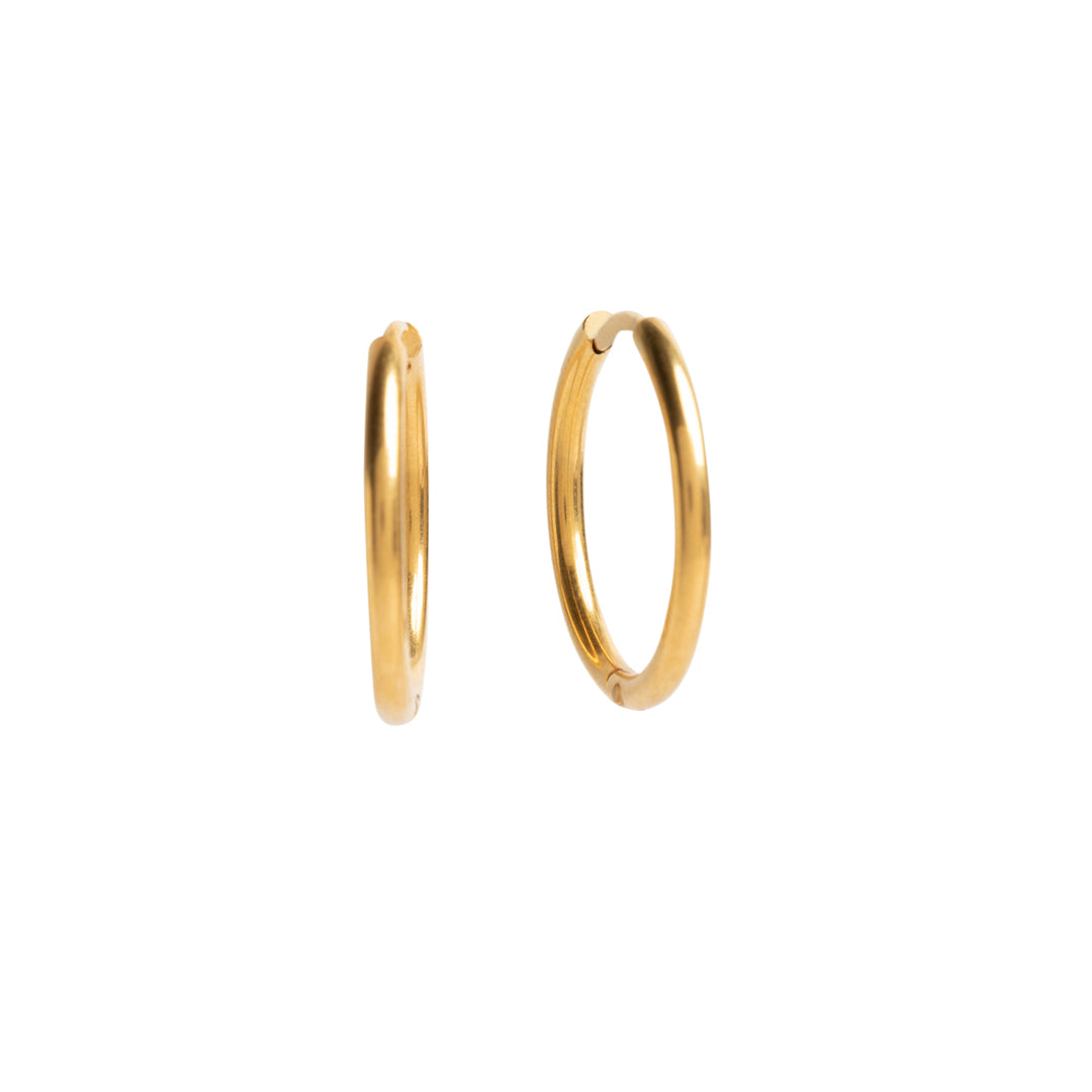 Classic Small Hoop - 15mm