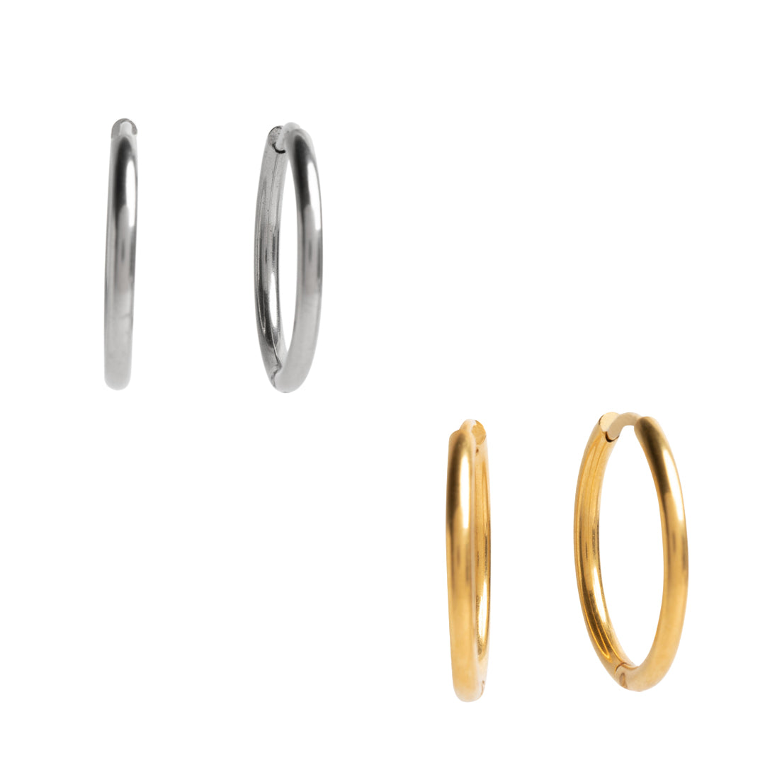 Classic Small Hoop - 15mm