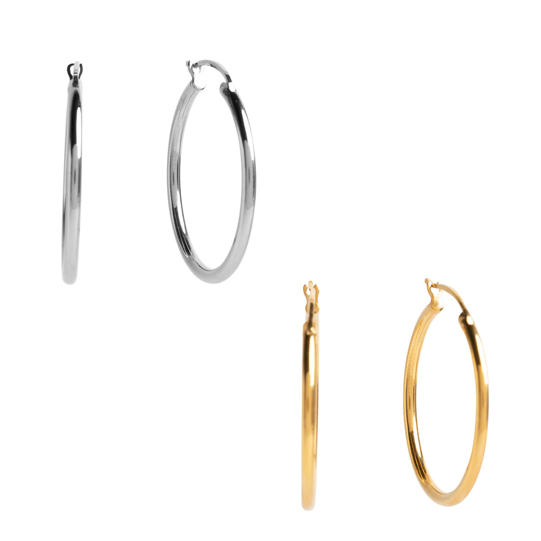 Classic Medium Hoop - 30mm