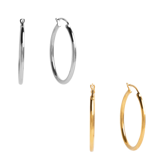 Classic Medium Hoop - 30mm