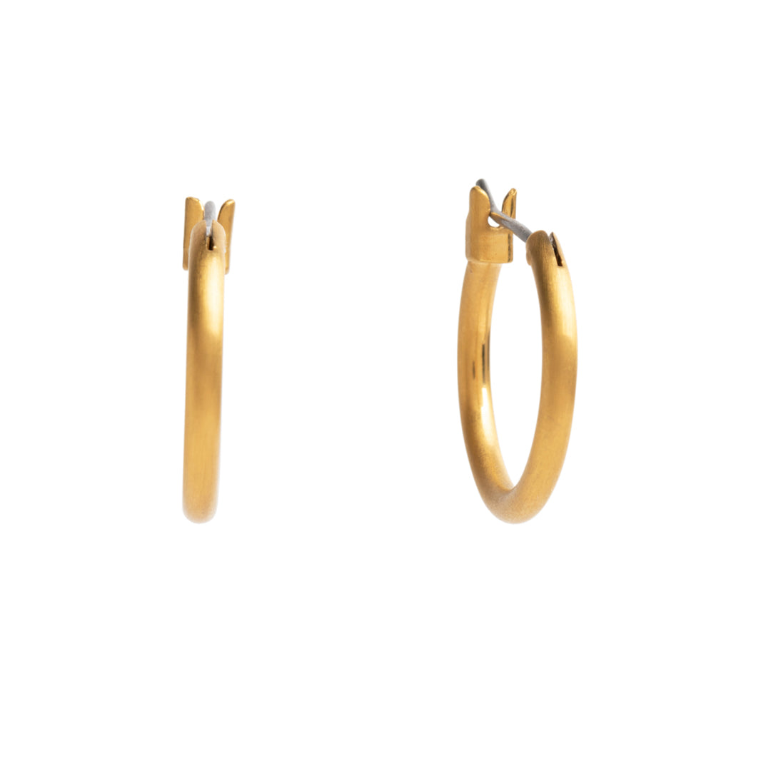 Satin Small Hoop - 18mm