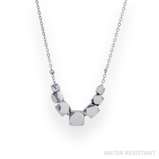 Square Beaded Necklace (WR)