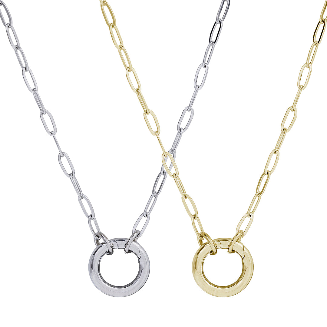 Charm Keeper Necklace Gold
