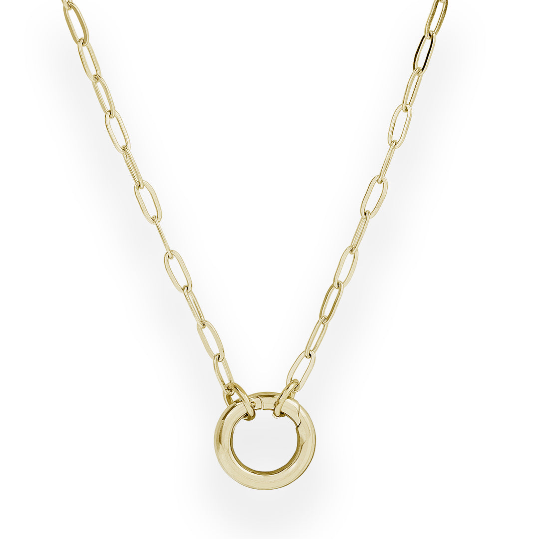Charm Keeper Necklace Gold (WR)