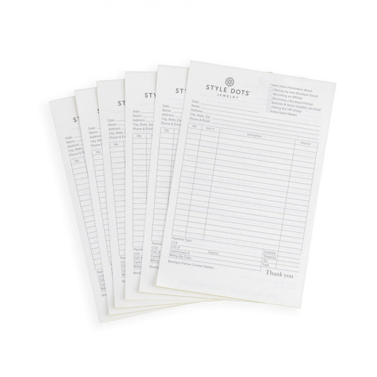 Sales Slips