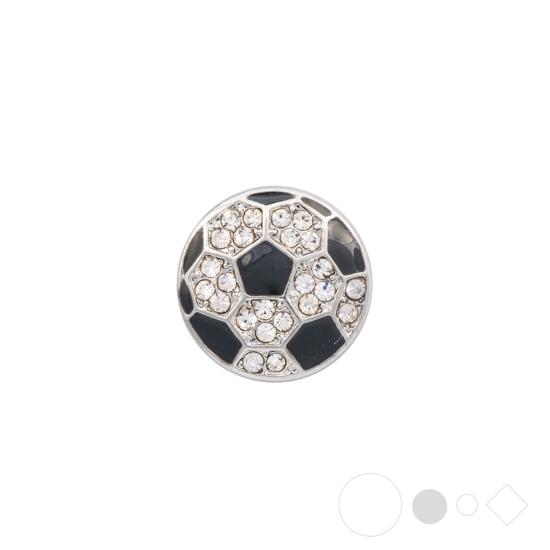 Soccer ball necklace pendant charm from Style Dots
