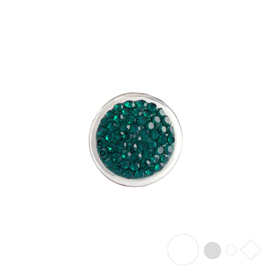 Emerald pendant for September birthstone jewelry