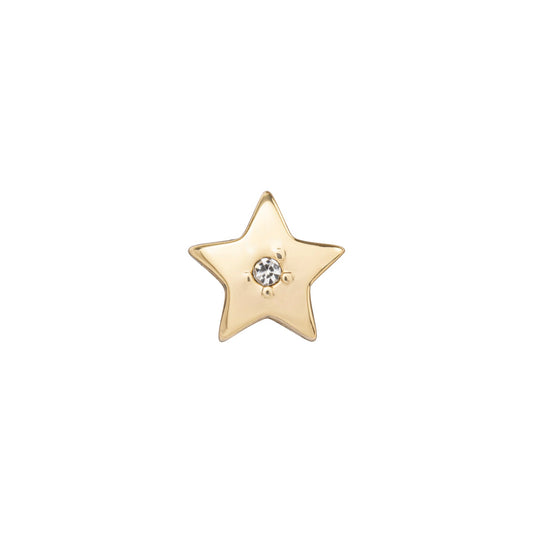 Gold star charm bracelets and necklaces